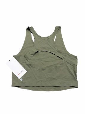 NWT Lululemon Fast and Free Tank Top *Light (Bay Leaf) Size Large